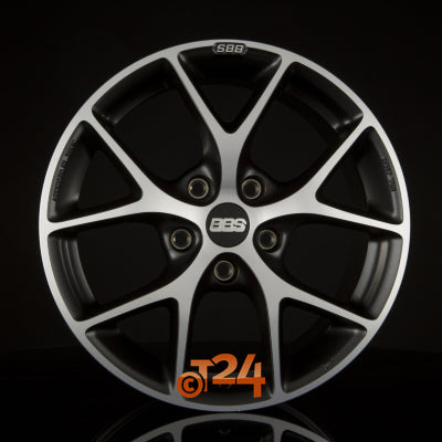 BBS Velgen - SR Vulcano Grau Diamantgedraaid - 17 inch