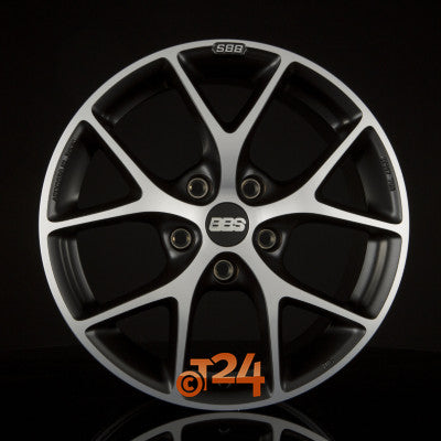 BBS Velgen - SR Vulcano Grau Diamantgedraaid - 19 inch