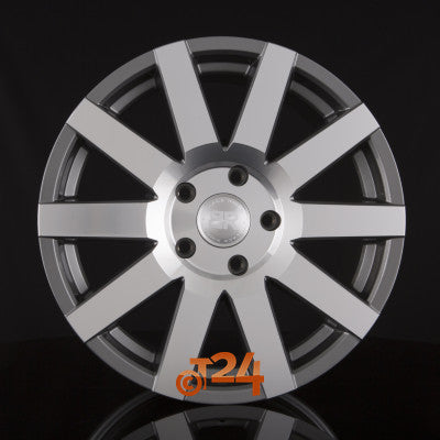 BLACK RHINO Velgen - JOURNEY Gloss Gunmetal Mirror Cut Face - 18 inch
