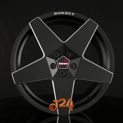 BORBET Velgen - A Black Matt - 18 inch
