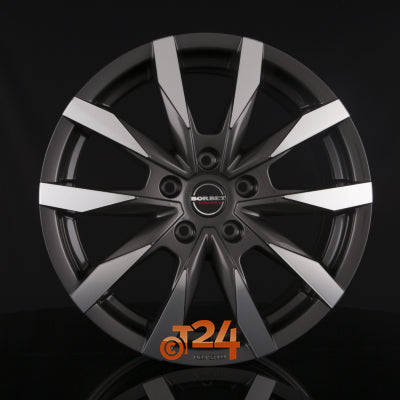 BORBET Velgen - CW5 Mistral Anthracite Glossy Polished - 18 inch