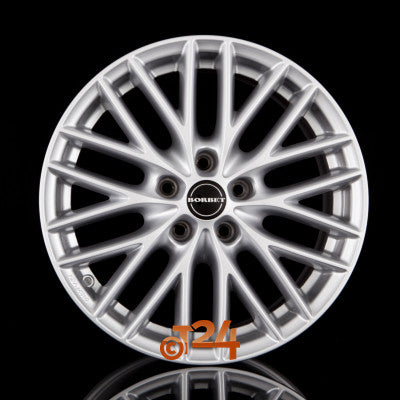 BORBET Velgen - BS5 Brilliant Silver - 18 inch