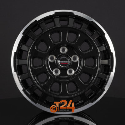 BORBET Velgen - CW7 Black Rim Polished Glossy - 18 inch