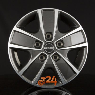 BORBET Velgen - CWG Mistral Anthracite Polished - 16 inch