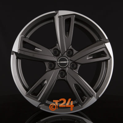 BORBET Velgen - BU1 Mistral Anthracite Glossy Polished - 18 inch