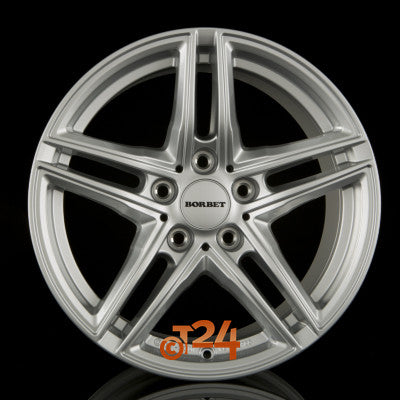 BORBET Velgen - XR Brilliant Silver - 16 inch
