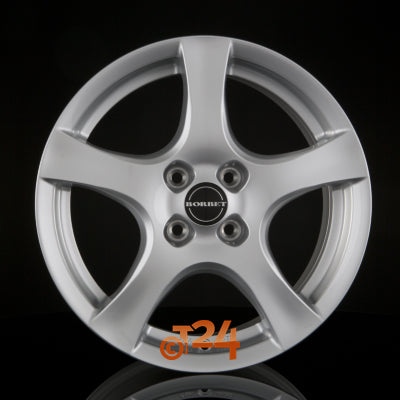 BORBET Velgen - F Brilliant Silver - 16 inch