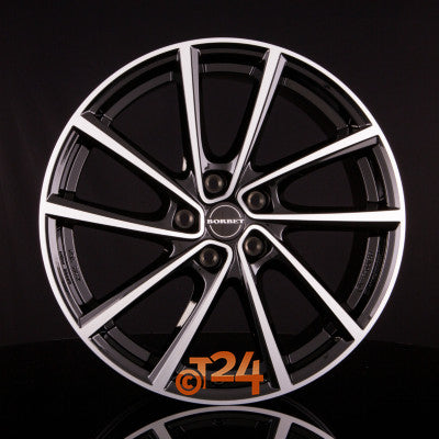 BORBET Velgen - V Black Polished Glossy - 19 inch