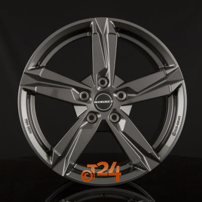 BORBET Velgen - T10 Mistral Anthracite Glossy - 18 inch