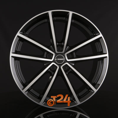 BORBET Velgen - W Black Polished Glossy - 21 inch