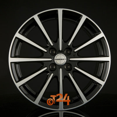 BORBET Velgen - BL4 Black Polished Glossy - 15 inch
