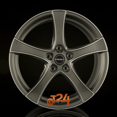 BORBET Velgen - F2 Graphite Polished - 18 inch