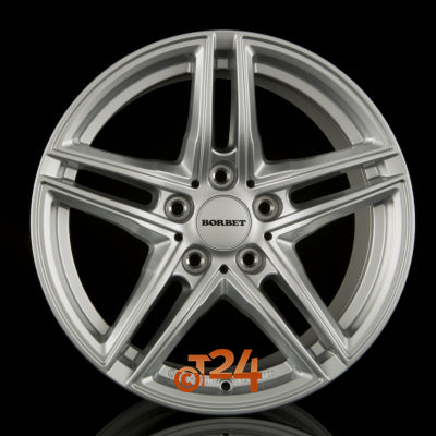 BORBET Velgen - XR Brilliant Silver - 17 inch