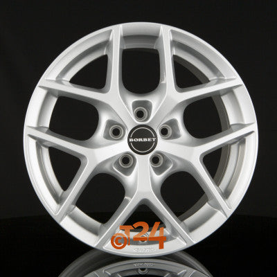 BORBET Velgen - Y Crystal Silver - 19 inch