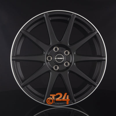 BORBET Velgen - GTX Black Matt Rim Silver - 19 inch