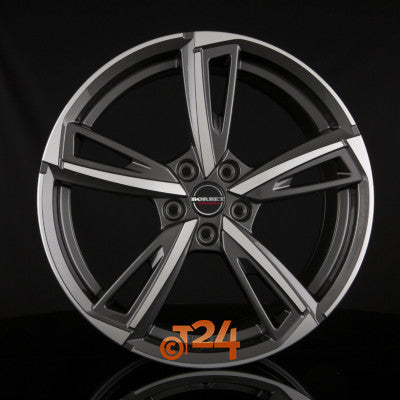 BORBET Velgen - BU1 Mistral Anthracite Glossy Polished - 19 inch