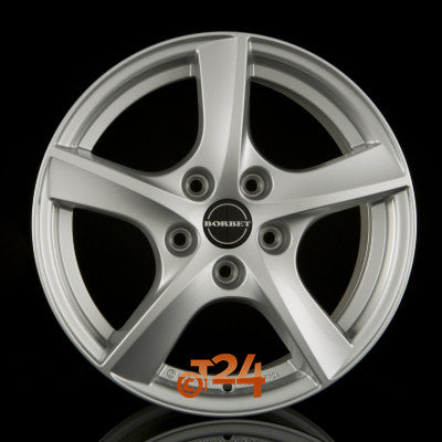 BORBET Velgen - TL Brilliant Silver - 16 inch
