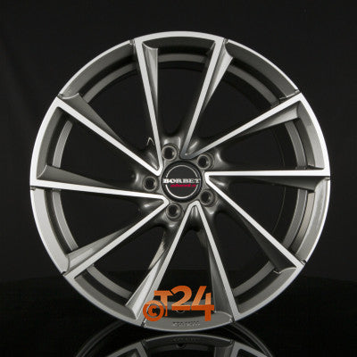 BORBET Velgen - VTX Graphite Polished - 19 inch