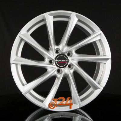 BORBET Velgen - VTX Brilliant Silver - 20 inch