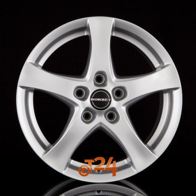 BORBET Velgen - F Brilliant Silver - 15 inch