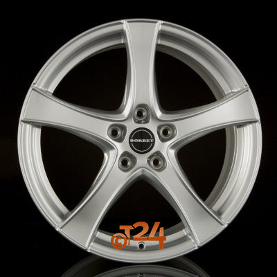 BORBET Velgen - F2 Brilliant Silver - 16 inch
