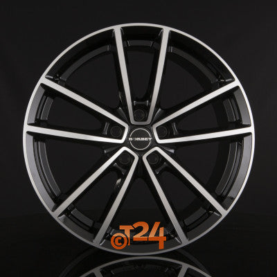 BORBET Velgen - W Black Polished Glossy - 19 inch