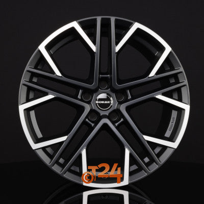 BORBET Velgen - XV Black Polished Matt - 19 inch