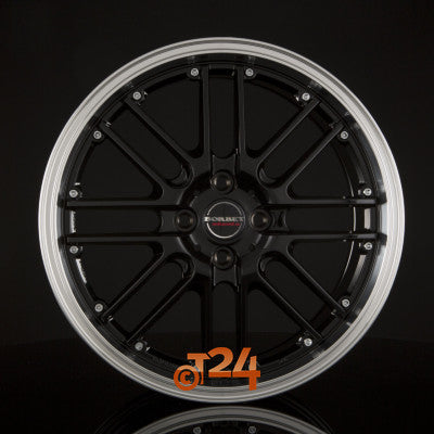 BORBET Velgen - CW2 Black Rim Polished - 17 inch