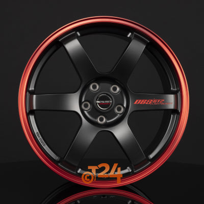 BORBET Velgen - DB8GT2 Black Matt Rim Red - 19 inch