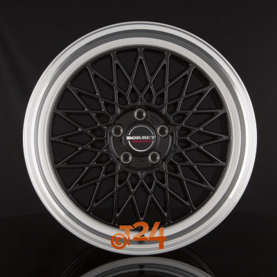 BORBET Velgen - B Black Rim Polished - 17 inch