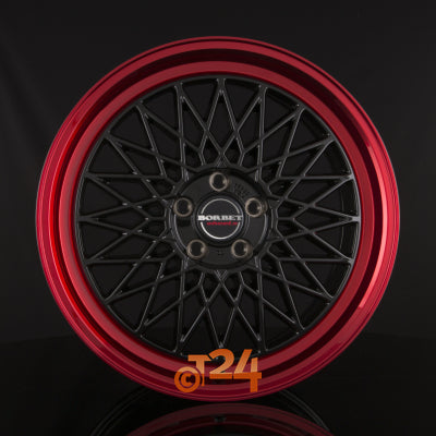 BORBET Velgen - B Black Rim Red - 20 inch