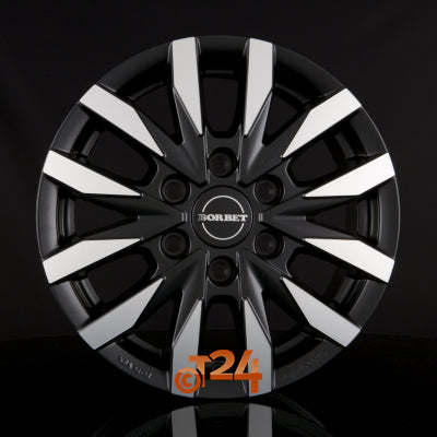 BORBET Velgen - CW6 Black Polished Matt - 18 inch