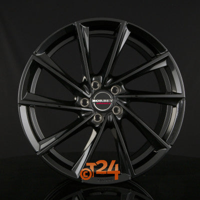 BORBET Velgen - VTX Black Glossy - 19 inch