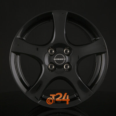 BORBET Velgen - F Black Glossy - 15 inch