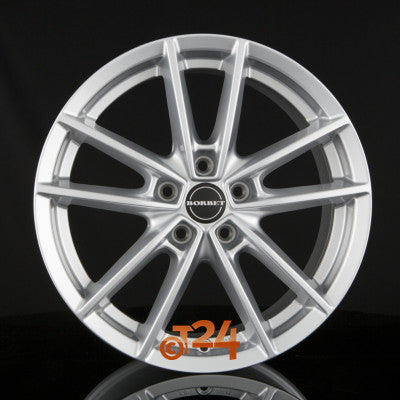 BORBET Velgen - W Crystal Silver - 18 inch