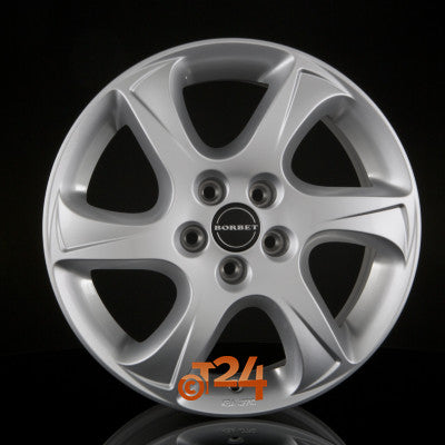 BORBET Velgen - TC Brilliant Silver - 15 inch