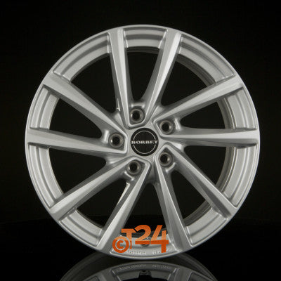 BORBET Velgen - V Crystal Silver - 18 inch