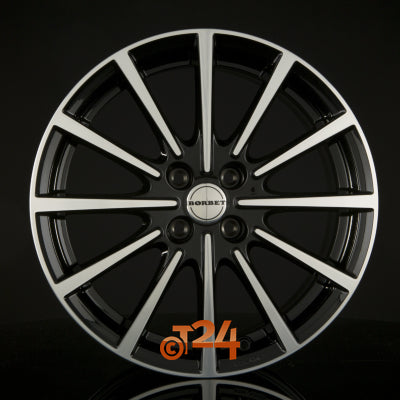 BORBET Velgen - BL4 Black Polished Glossy - 16 inch