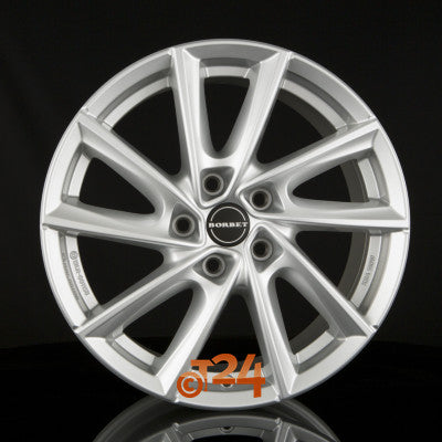 BORBET Velgen - VT Crystal Silver - 17 inch