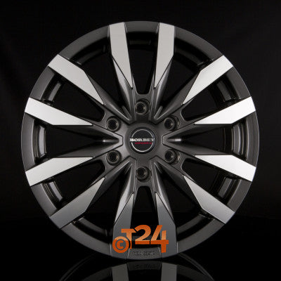 BORBET Velgen - CW6 Mistral Anthracite Glossy Polished - 18 inch