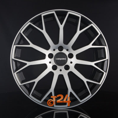 CARMANI Velgen - CA22 FRANZ Black Polished  - 19 inch