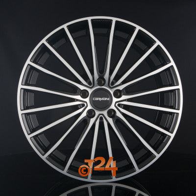 CARMANI Velgen - CA24 KARL Black Polished  - 19 inch