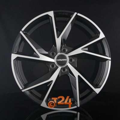 CARMANI Velgen - CA23 RUDI Black Polished  - 19 inch