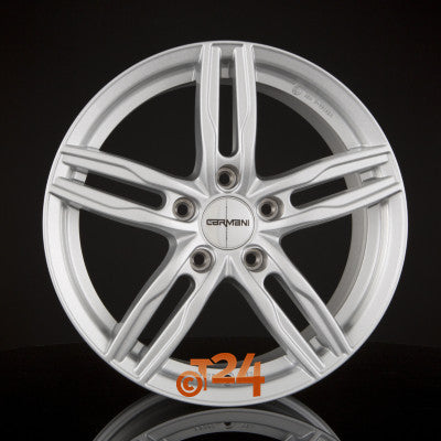 CARMANI Velgen - CA14 PAUL Kristall Silber  - 17 inch