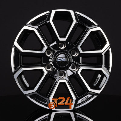 CMS Velgen - C35 PICK UP DB Diamant Schwarz Glanz - 17 inch