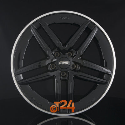 CMS Velgen - C29 AERO DRB Diamant Horn Schwarz Glanz - 19 inch
