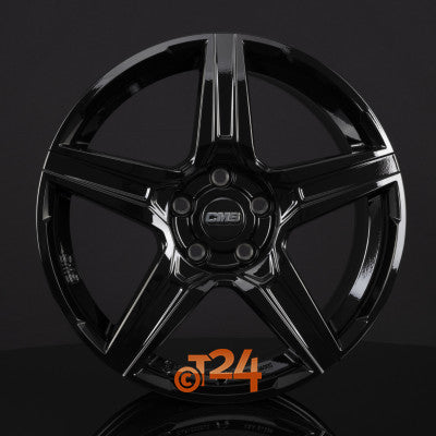 CMS Velgen - C34 CBG Schwarz Glanz - 18 inch