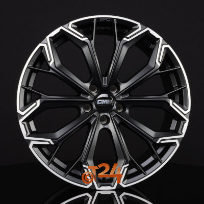 CMS Velgen - C37 PDMB Diamant Schwarz Matt - 20 inch