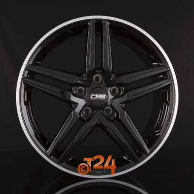 CMS Velgen - C29 DRB Diamant Horn Schwarz Glanz - 18 inch