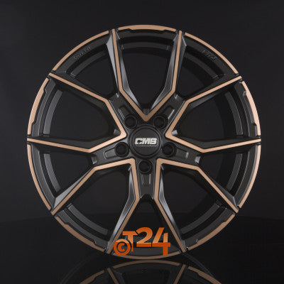 CMS Velgen - C33 DBC Diamant Schwarz Kupfer - 18 inch